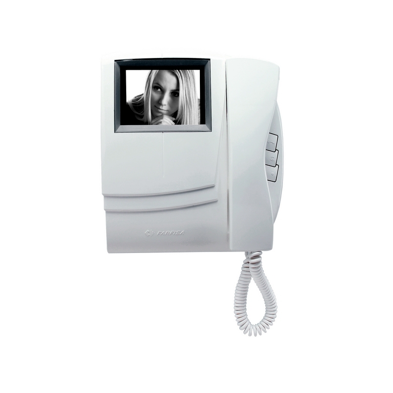 KM8100W Czarno-biały wideodomofon z 4" ekranem