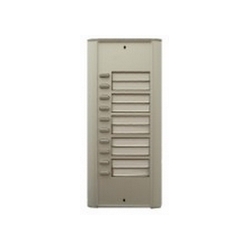 R10 Semi-modular external door station with 10 buttons