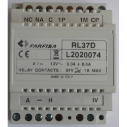 RL37D Przekaźnik do rozbudowy instalacji audio 1+1 lub wideo 4+1