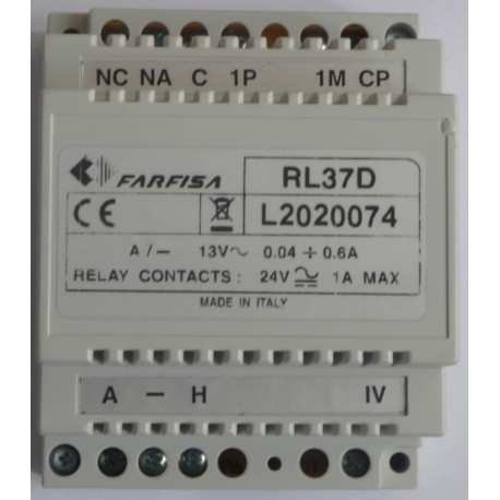 RL37D Chime driver for audio 1+1 or video 4+1installation
