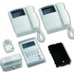 KM8100MDW/2 Czarno-biały zestaw wideodomofonowy serii Compact - Mody