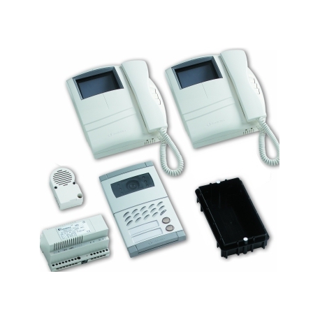 KM8100MDW/2 Czarno-biały zestaw wideodomofonowy serii Compact - Mody