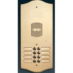 P210 Mosiężny panel z ośmioma przyciskami