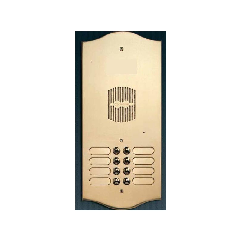 P210 Brass panel with ten buttons