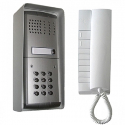 1PEXFD Zestaw domofonowy dla jednej rodziny z zamkiem szyfrowym