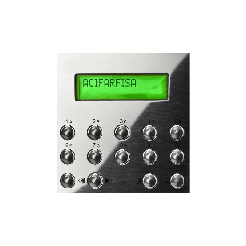 TD6100MA  Front panel with Matrix keypad